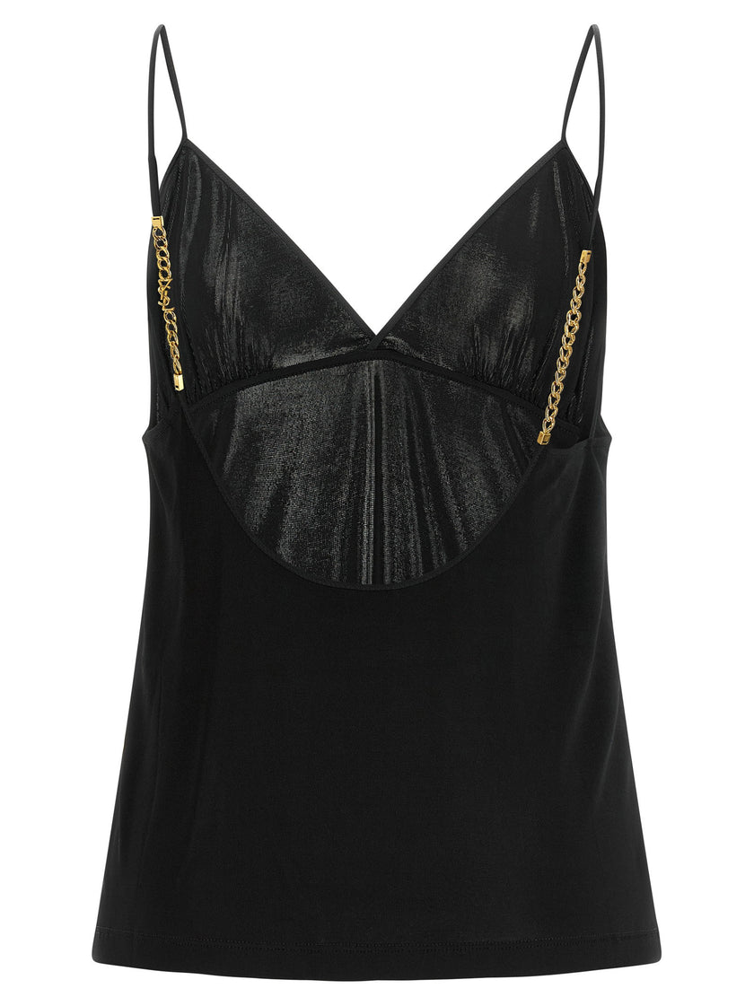 Saint Laurent Cassandre Chain Top