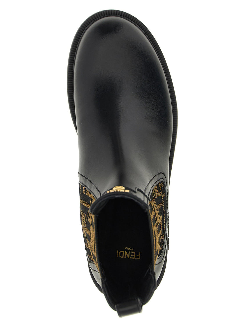 Fendi Filo Ankle Boots