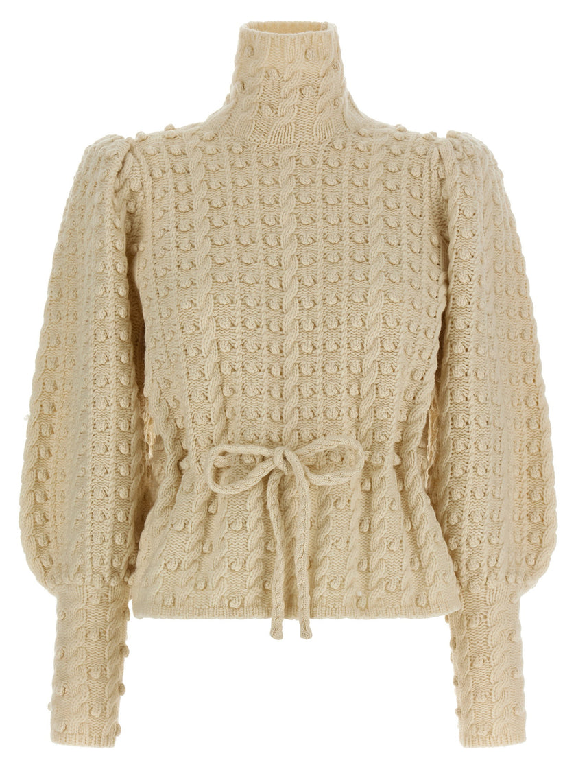 Zimmermann Vailant Wool Bauble Sweater