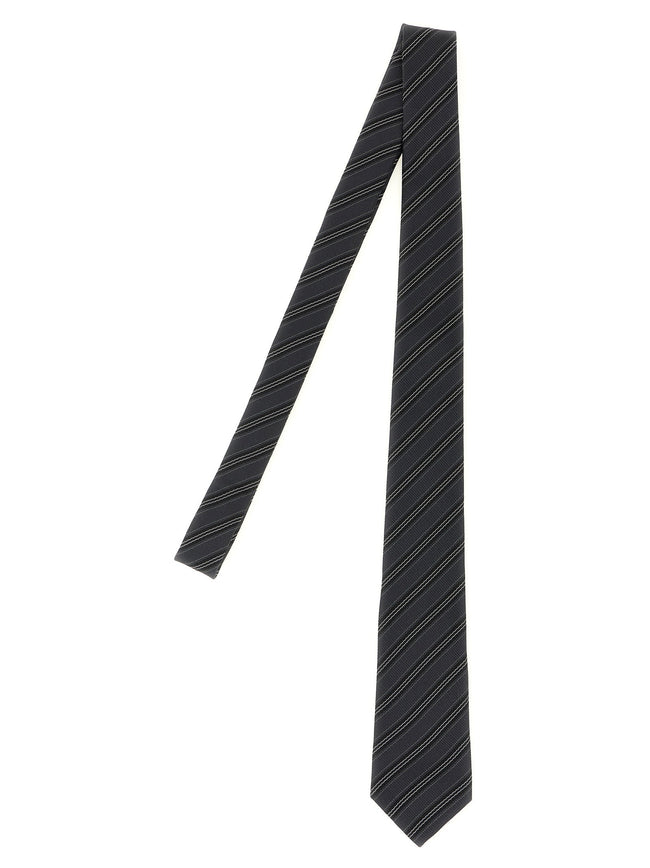 Saint Laurent Striped Tie
