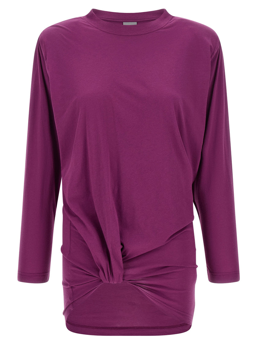 Balenciaga Pleated Pattern T-shirt