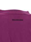 Balenciaga Pleated Pattern T-shirt