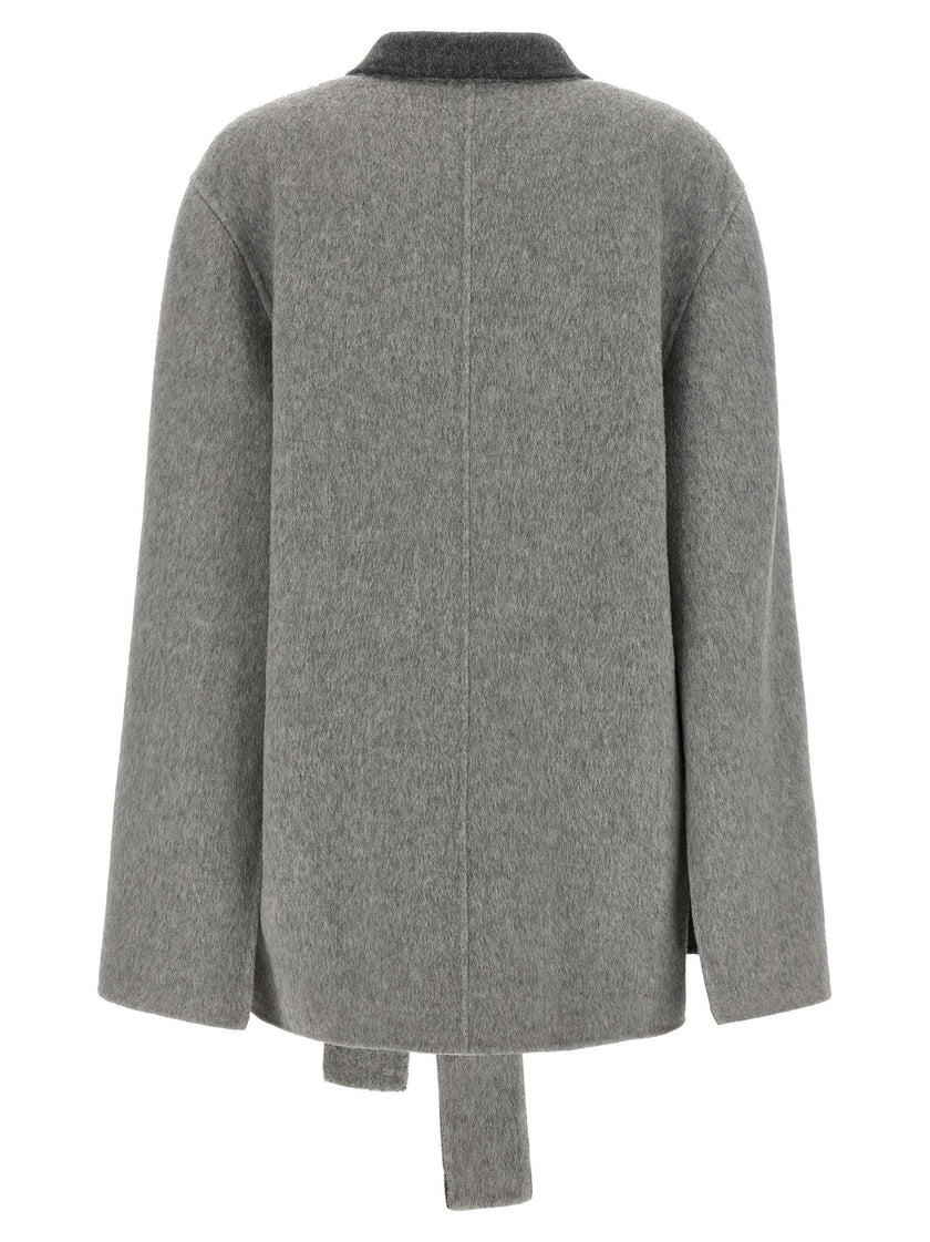 Alberta Ferretti Cardigan With Cape Sleeves