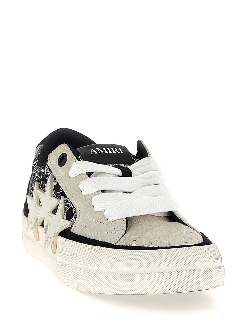 Amiri Bandana Sunset Skate Sneakers