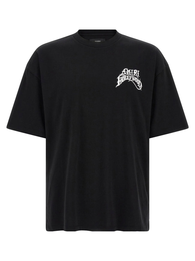 Amiri T-shirt With Hollywood Lj Skate Logo