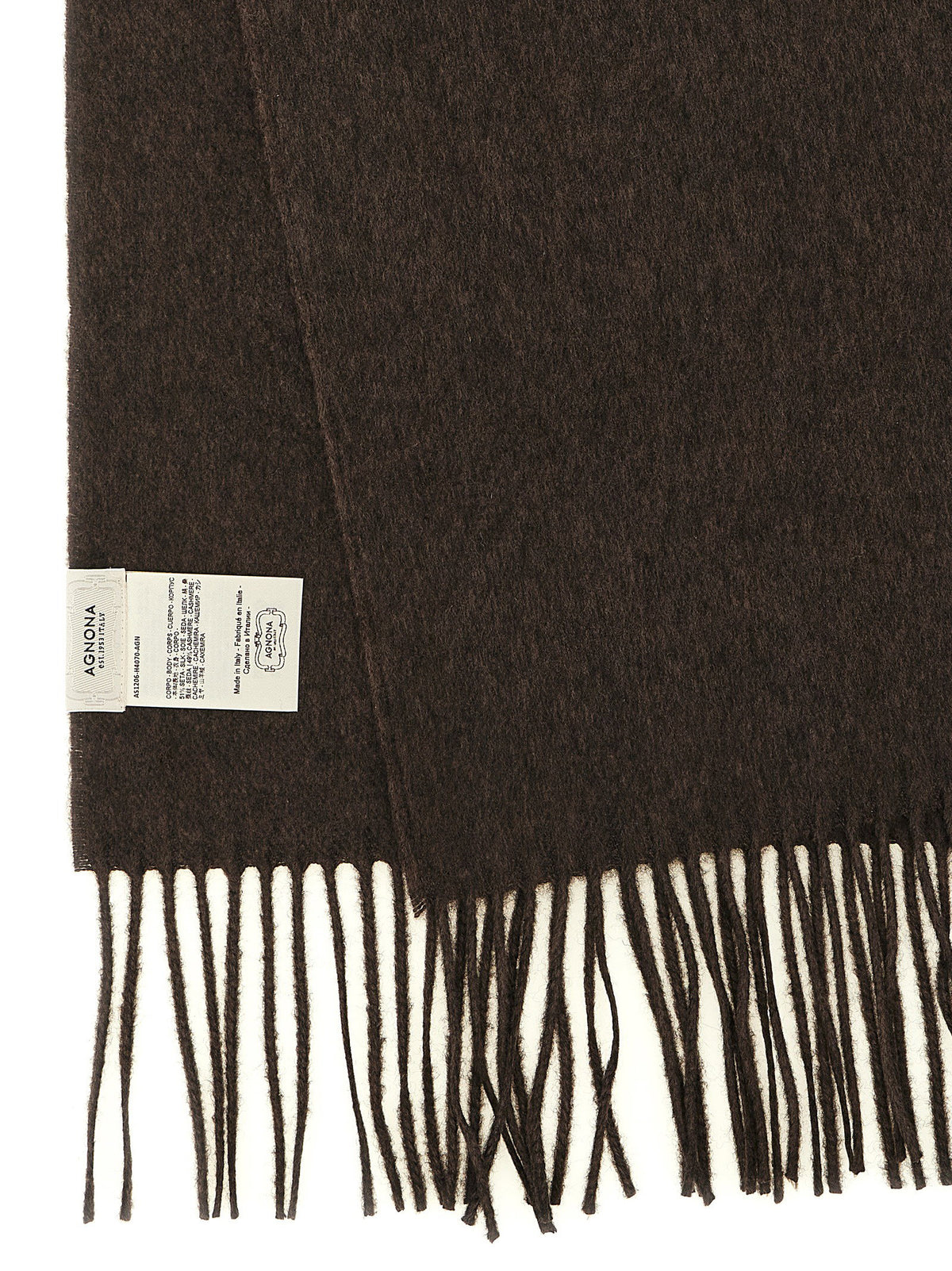 Agnona Scarf With Fringes