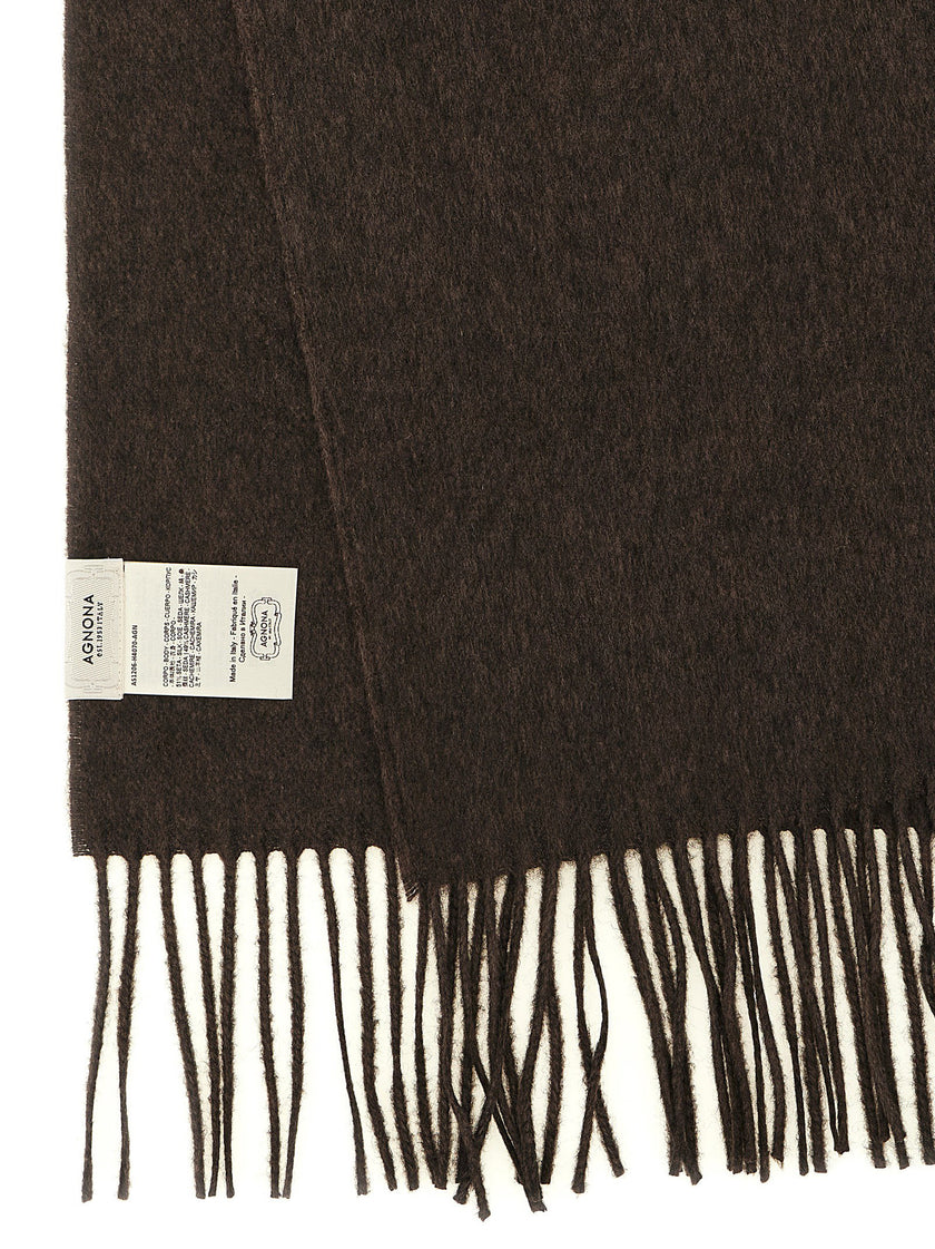 Agnona Scarf With Fringes