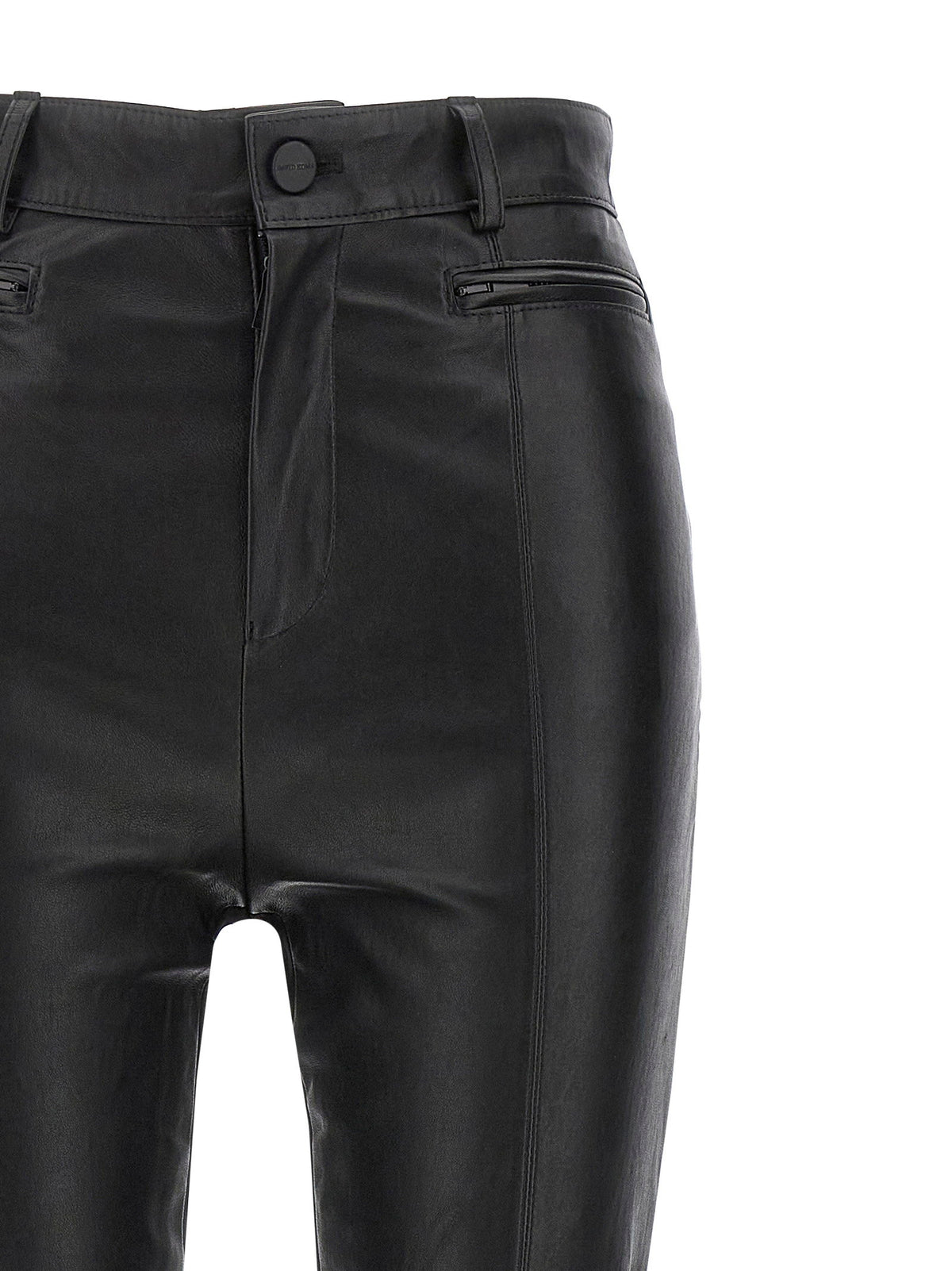 David Koma Napa Leather Leggings