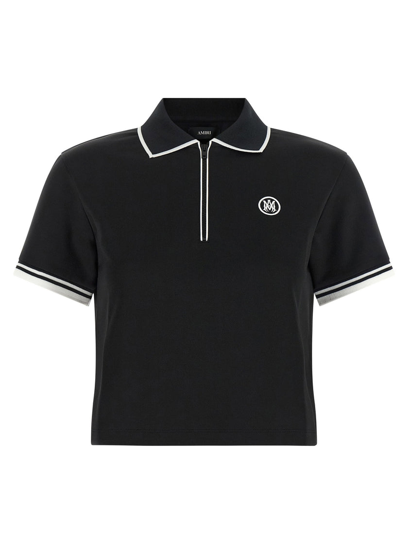 Amiri Zipped Polo Shirt