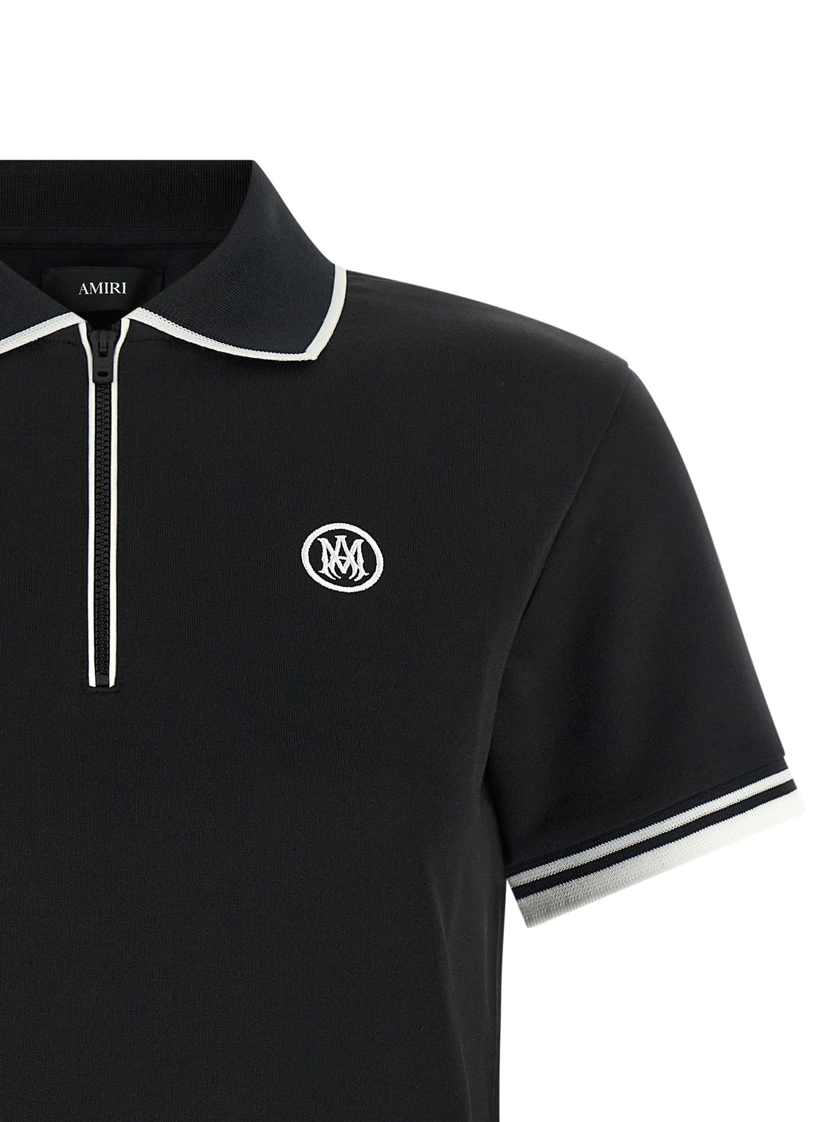 Amiri Zipped Polo Shirt