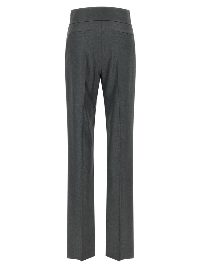 Valentino Garavani Textured Silk Wool Pants