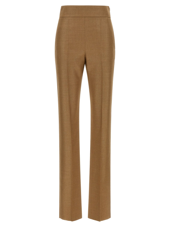 Valentino Garavani Textured Silk Wool Pants