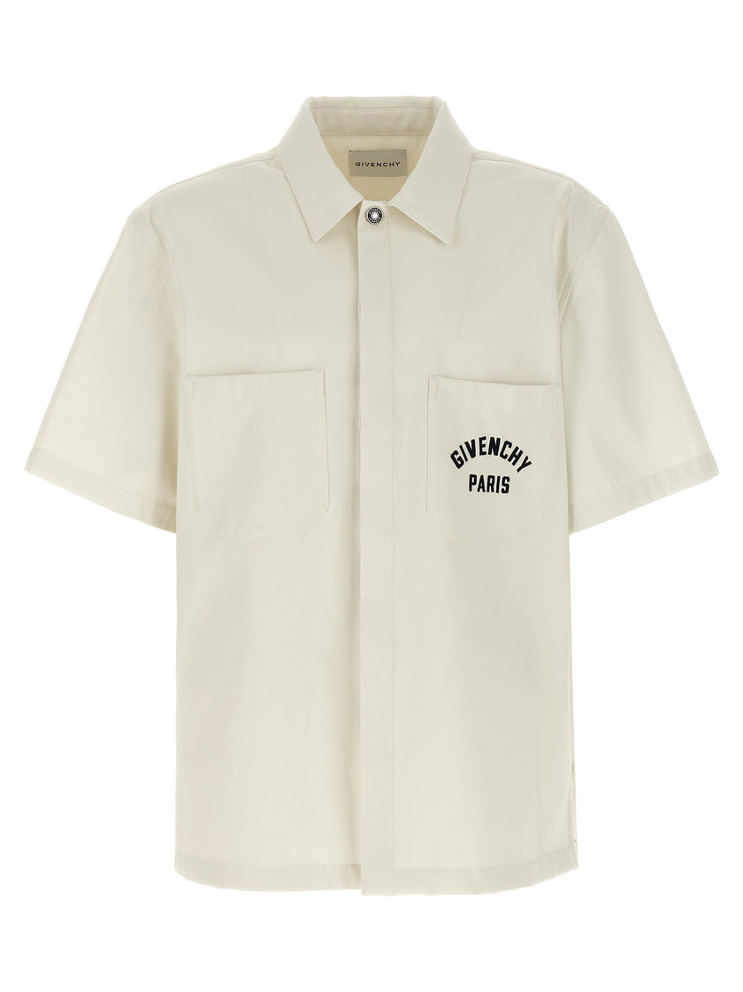 Givenchy Logo Embroidery Shirt
