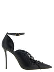 Dolce & Gabbana Leather Pumps With Lace-up
