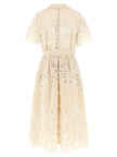 Elie Saab Carving Embroidery Dress