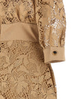 Elie Saab Floral Macramé Dress