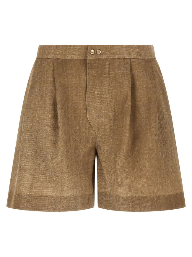 Ermanno Scervino Marocain Shorts
