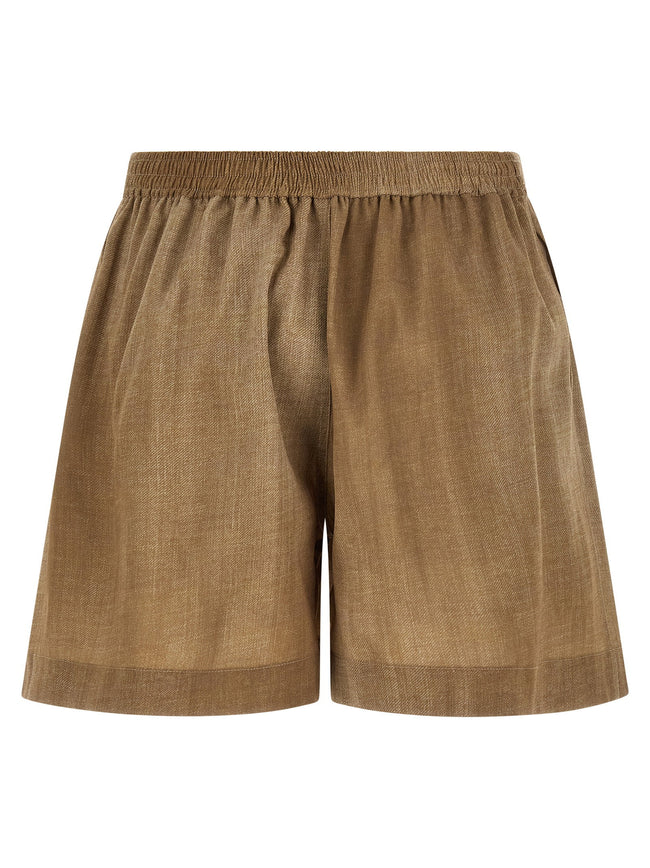 Ermanno Scervino Marocain Shorts