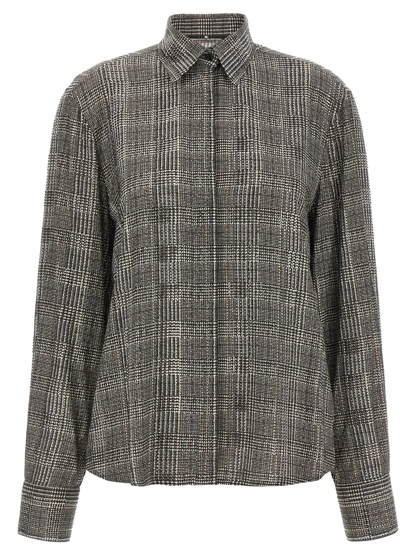 Ermanno Scervino All-over Rhinestone Shirt