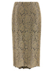 Ermanno Scervino Embroidered Tulle Skirt
