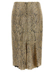 Ermanno Scervino Embroidered Tulle Skirt
