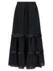 Kiton Fringed Skirt