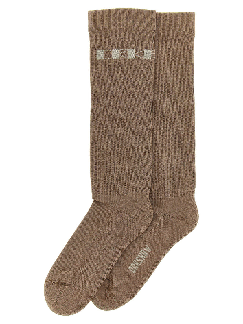 Drkshdw Jacquard Logo Socks