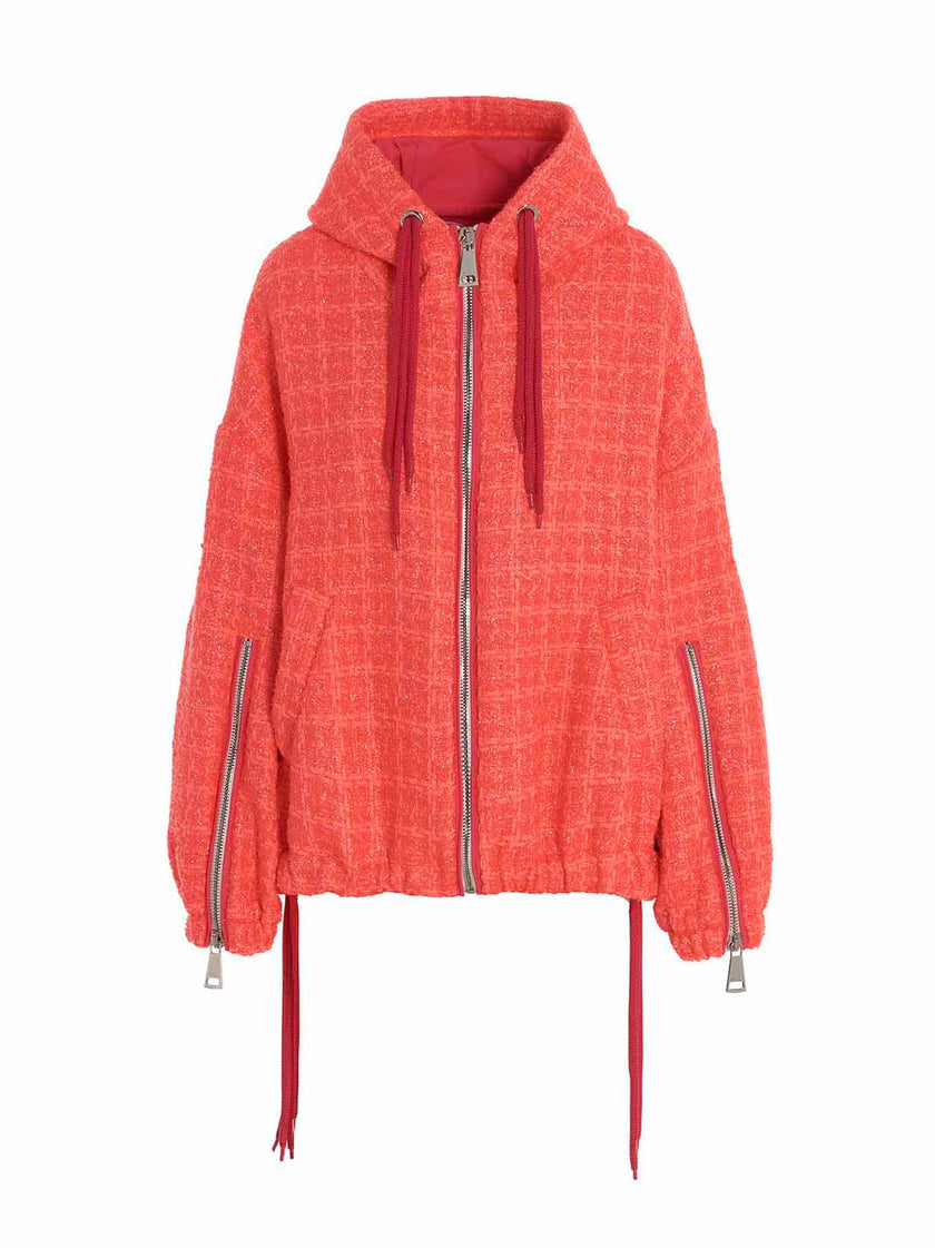 Khrisjoy Chris Windbreaker Tweed Jacket