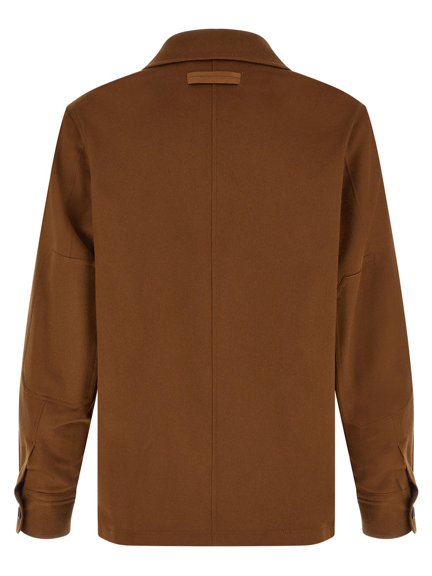 Zegna Oasis Cashmere Overshirt