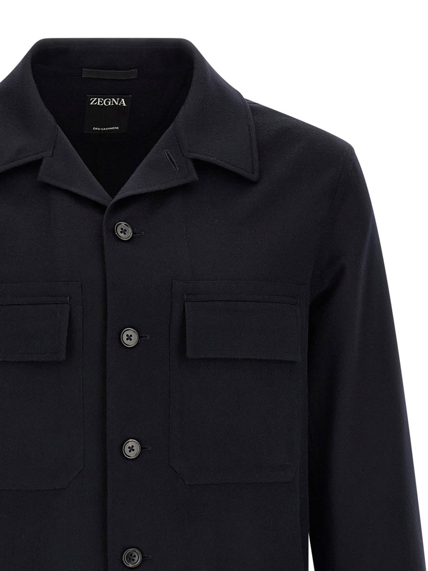 Zegna Oasis Cashmere Overshirt