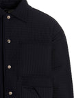 Khrisjoy Chore Quilted Stripes Down Jacket