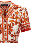 Dolce & Gabbana Maiolica Print Dress