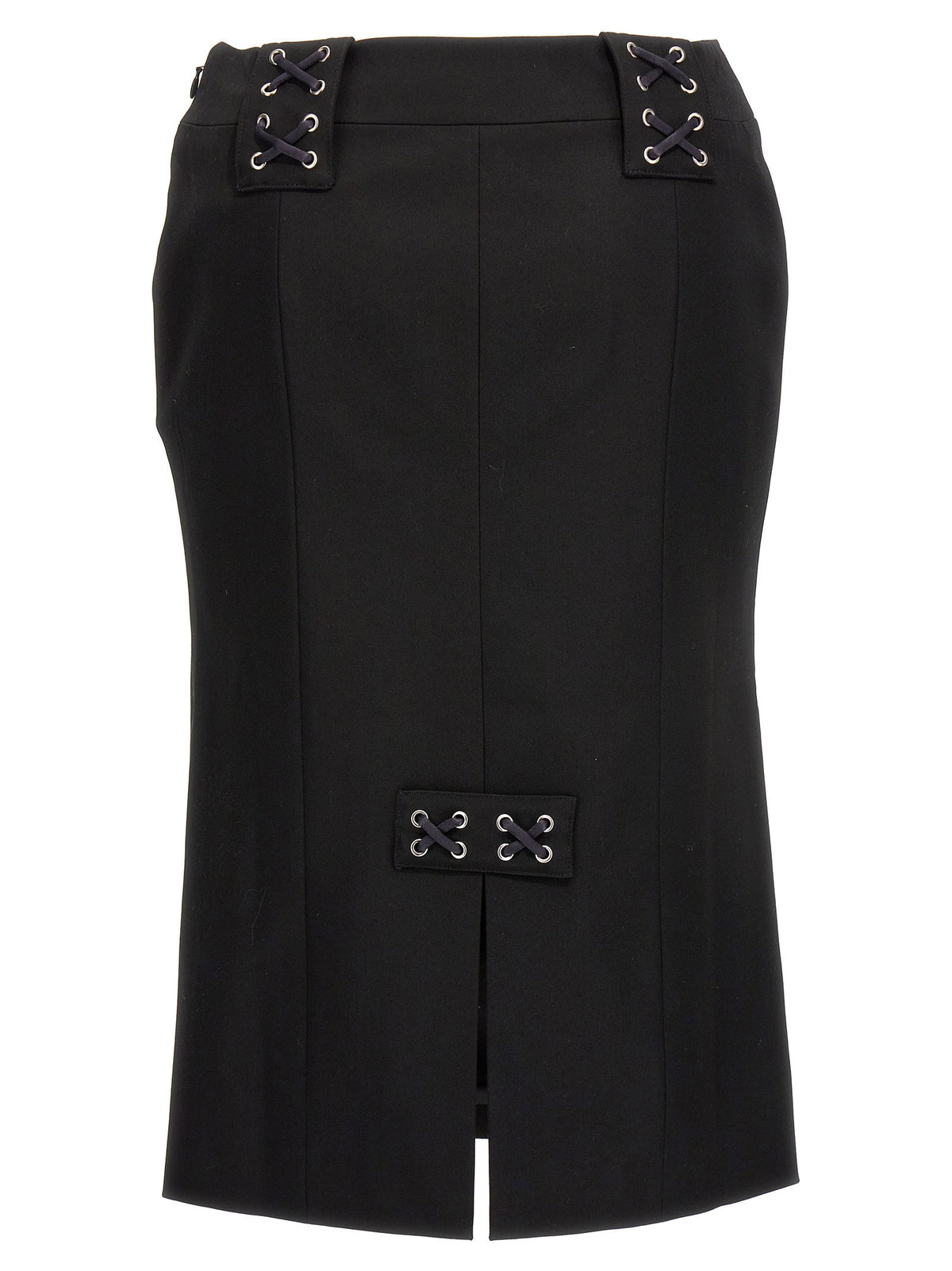 Alessandra Rich Lace-up Skirt
