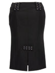 Alessandra Rich Lace-up Skirt