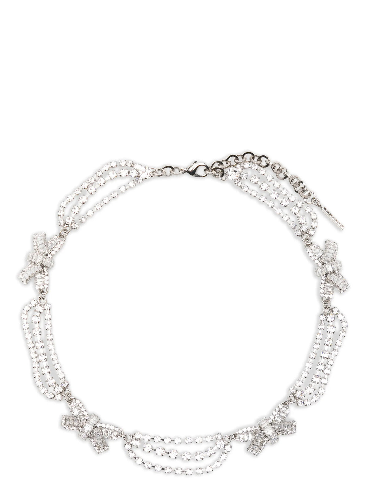 Alessandra Rich Bow Necklace