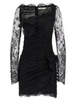 Alessandra Rich Draped Dress.