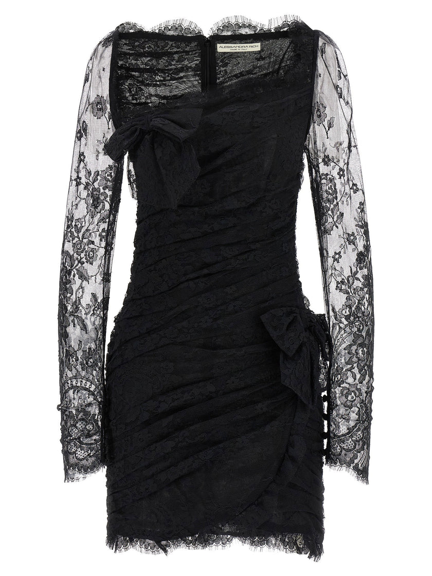 Alessandra Rich Draped Dress.