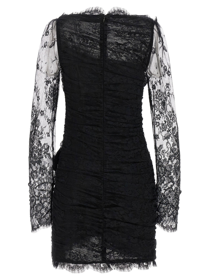 Alessandra Rich Draped Dress.
