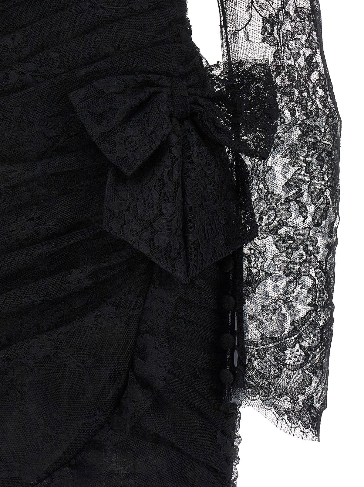 Alessandra Rich Draped Dress.