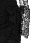 Alessandra Rich Draped Dress.