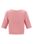 Alessandra Rich Carded Mohair Sweater