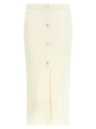 Alessandra Rich Carded Mohair Skirt