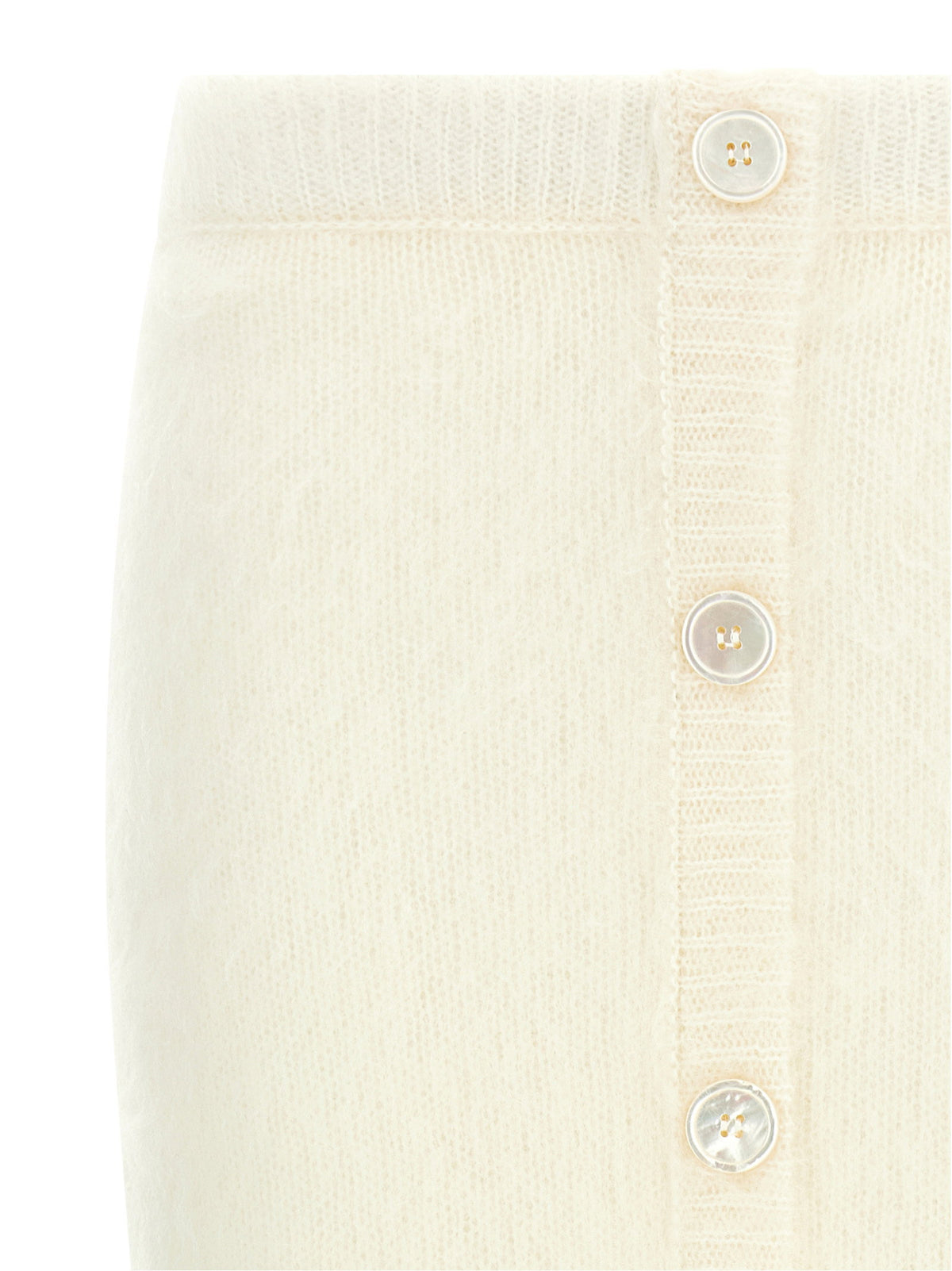Alessandra Rich Carded Mohair Skirt
