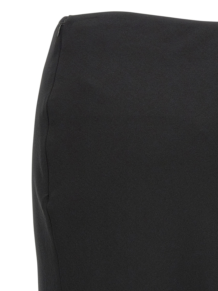 Alessandra Rich Long Silk Skirt