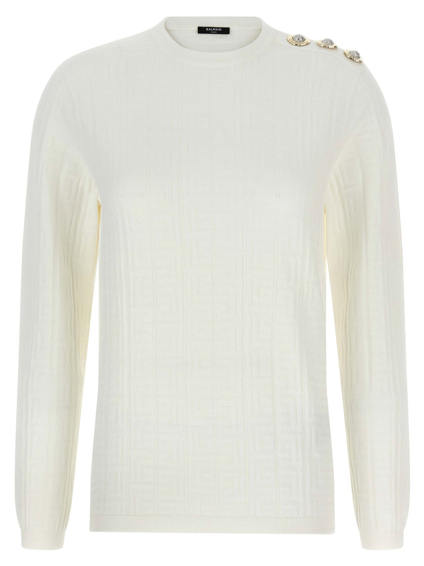 Balmain Maxi Shoulder Top