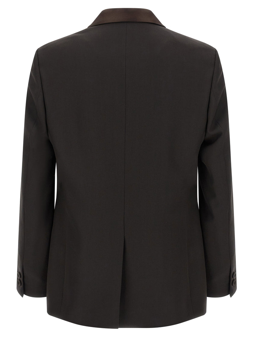 Fendi Crepe Wool Blazer