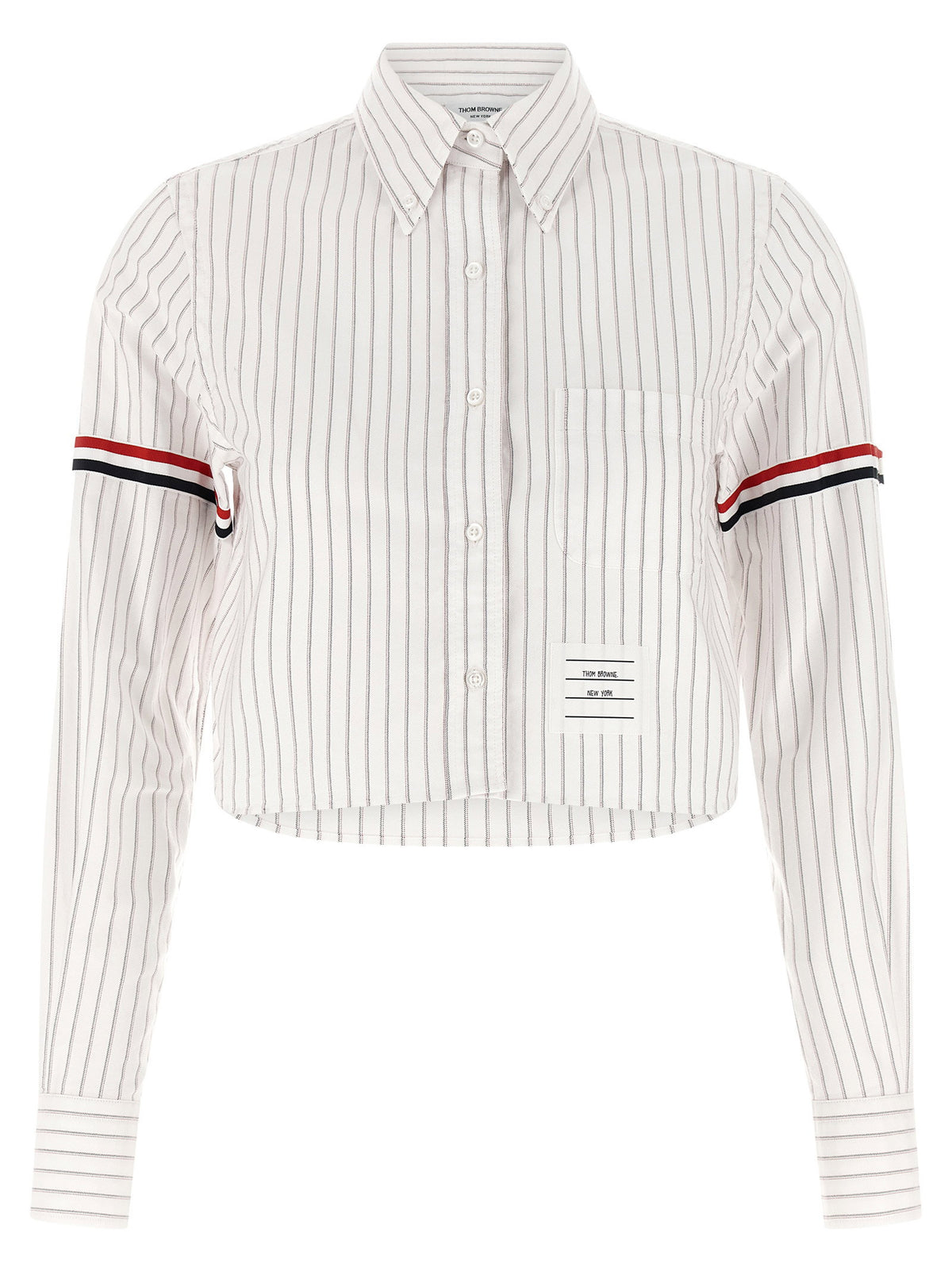 Thom Browne 4bar Cropped Shirt