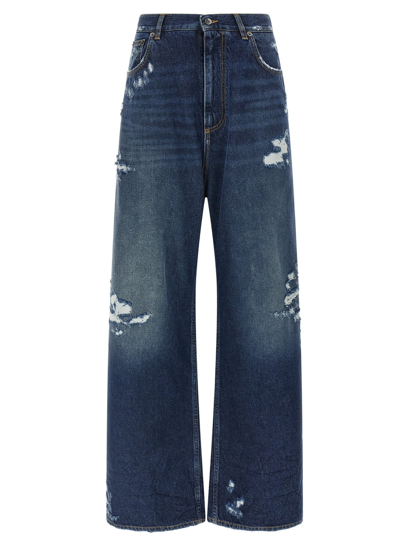 Dolce & Gabbana Wide Leg Jeans