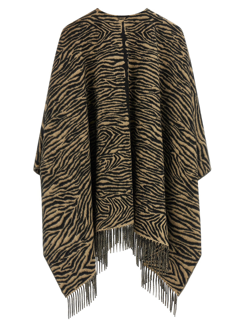 Fendi Tiger Poncho