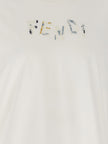 Fendi Logo Embroidery T-shirt